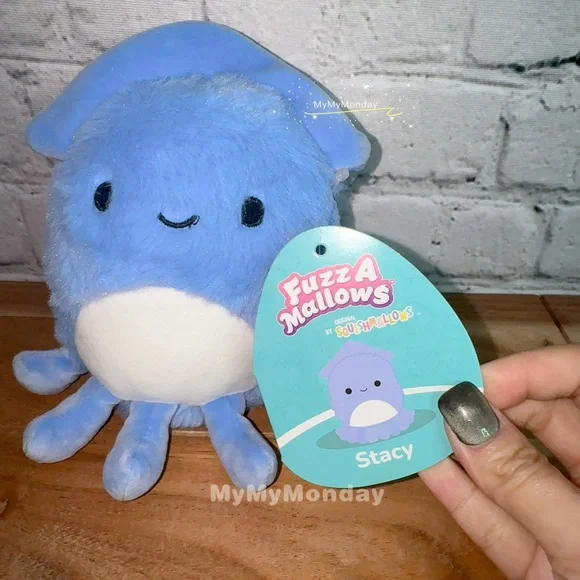 Squishmallow Fuzz A Mallows 5" Stacy - Picture 2 of 3